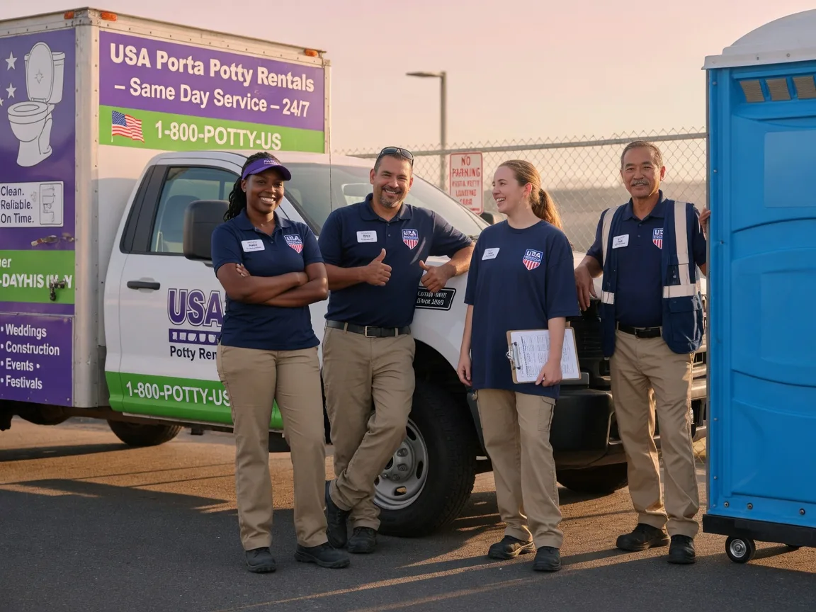 Porta Potty Rental company in Whitesboro, OK
